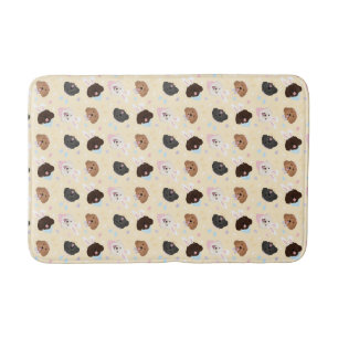 Happy Easter Maltipoo Dogs Bath Mat