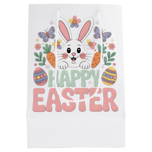 HAPPY EASTER MEDIUM GIFT BAG (Back)