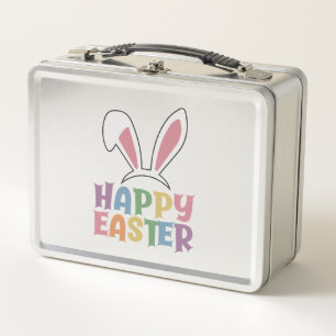 Happy Easter                        Metal Lunch Box