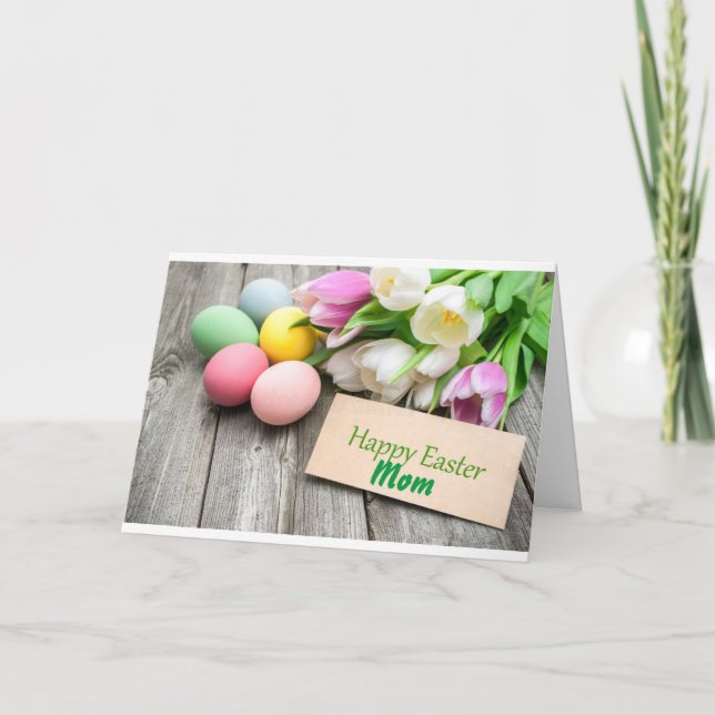 HAPPY EASTER **MOM** HOPE IT'S SPECIAL CARD (Front)