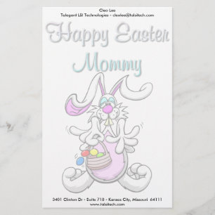 Happy Easter Mommy Stationery