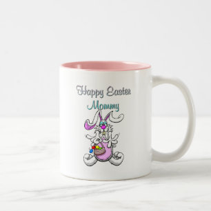 Happy Easter Mommy Two Tone Mug
