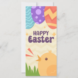 Happy Easter Money Holder Gift Card Chocolate Egg