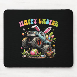 Happy Easter Monster Truck Easter Eggs Toddler For Mouse Mat