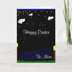 Happy Easter Mother Holiday Card