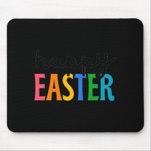 Happy easter mouse mat