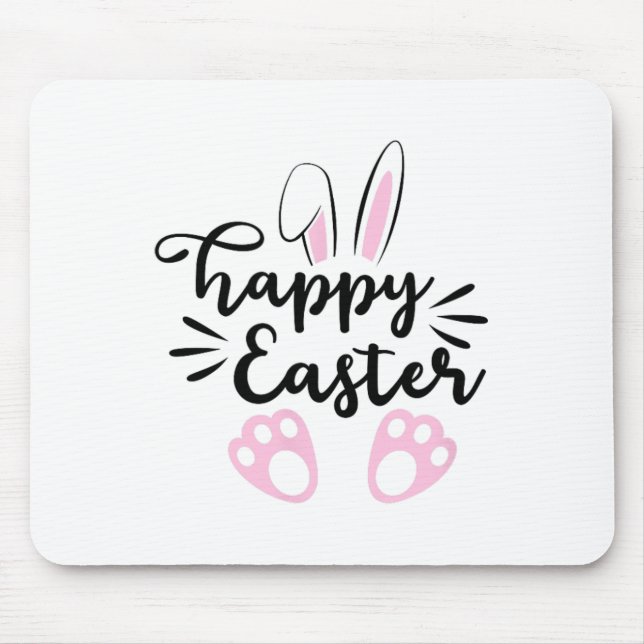 Happy Easter  Mouse Mat (Front)