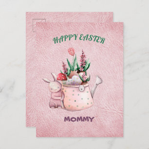 Happy Easter Mummy Postcard