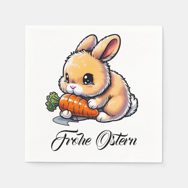 Happy Easter Napkin (Front)