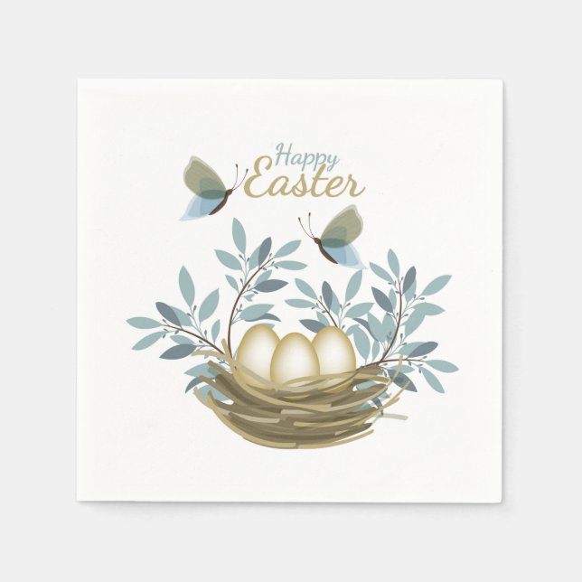 Happy Easter   Napkin (Front)