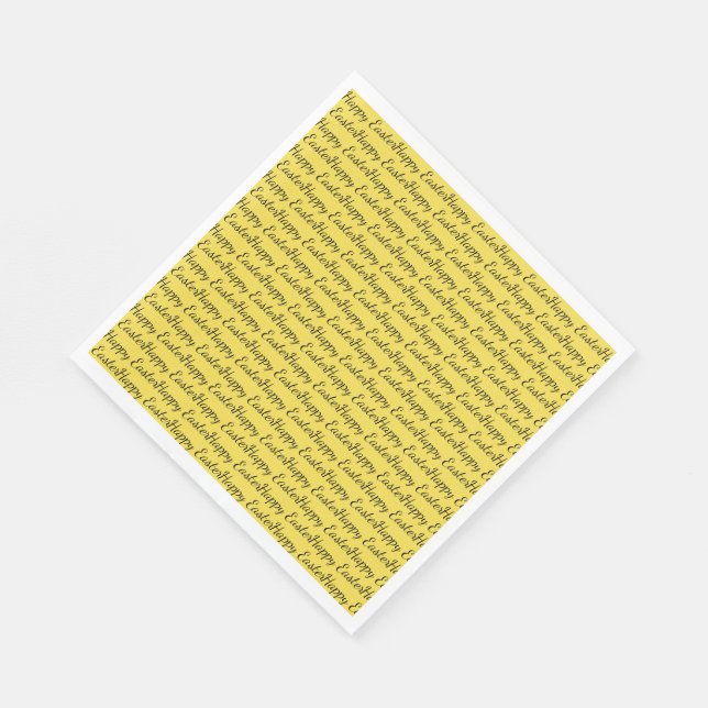 happy Easter Napkin (Corner)