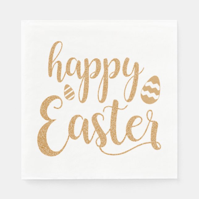 Happy Easter Napkin (Front)