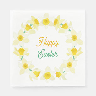 Happy Easter. Napkin