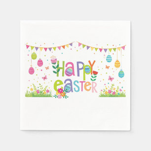 Happy Easter  Napkin