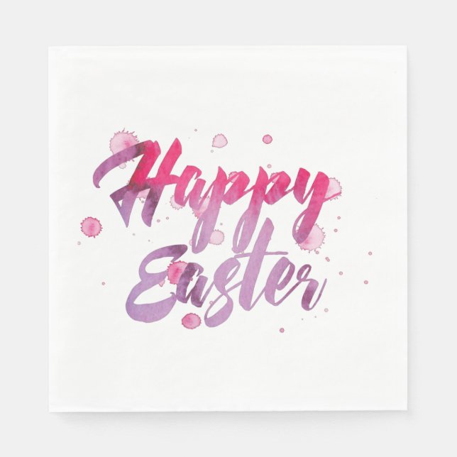Happy Easter Napkin (Front)