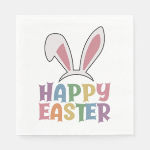 Happy Easter Napkin