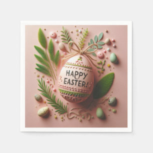 Happy  Easter  Napkin