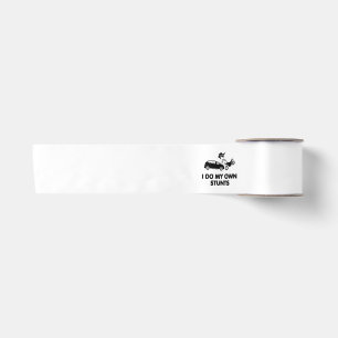 Happy Easter. Oh, Wait... - Santa and Bunny Sleigh Satin Ribbon