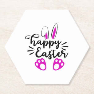 Happy easter            paper coaster