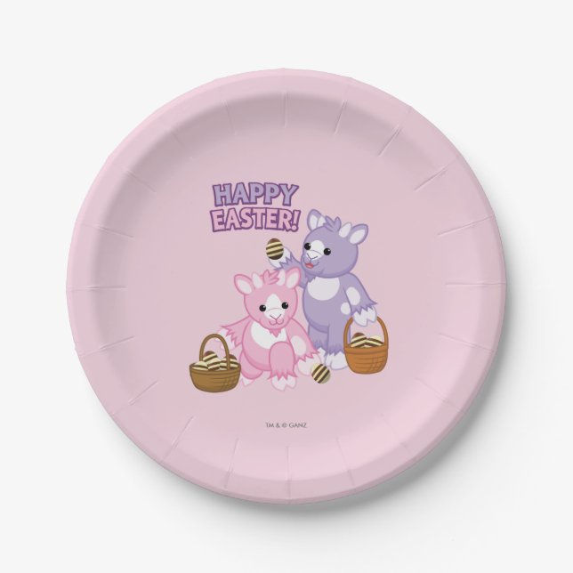 Happy Easter! Paper Plate (Front)