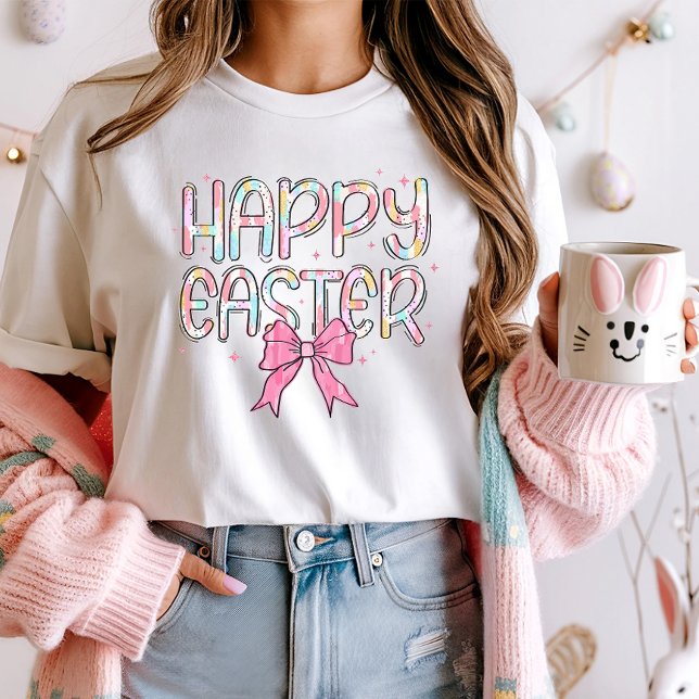 Happy Easter Pastel Brushstroke  T-Shirt (Creator Uploaded)
