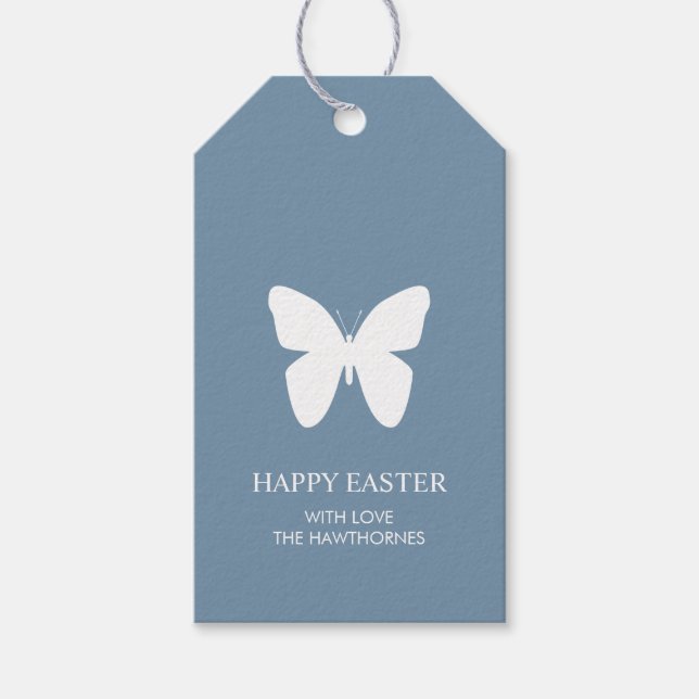 Happy Easter Pastel Gift Tags (Front)