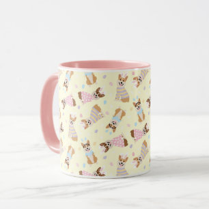 Happy Easter Pembroke Welsh Corgi Dogs Mug