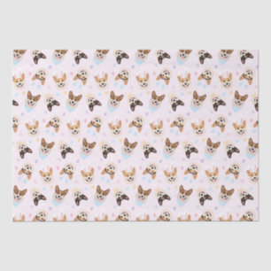 Happy Easter Pembroke Welsh Corgi Dogs Tissue Paper