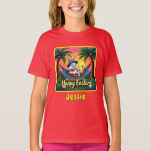 Happy Easter Personal Name T-Shirt