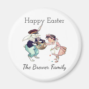 Happy Easter Personalised Magnet