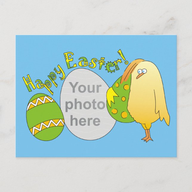 Happy Easter! Personalised Photo Postcards (Front)