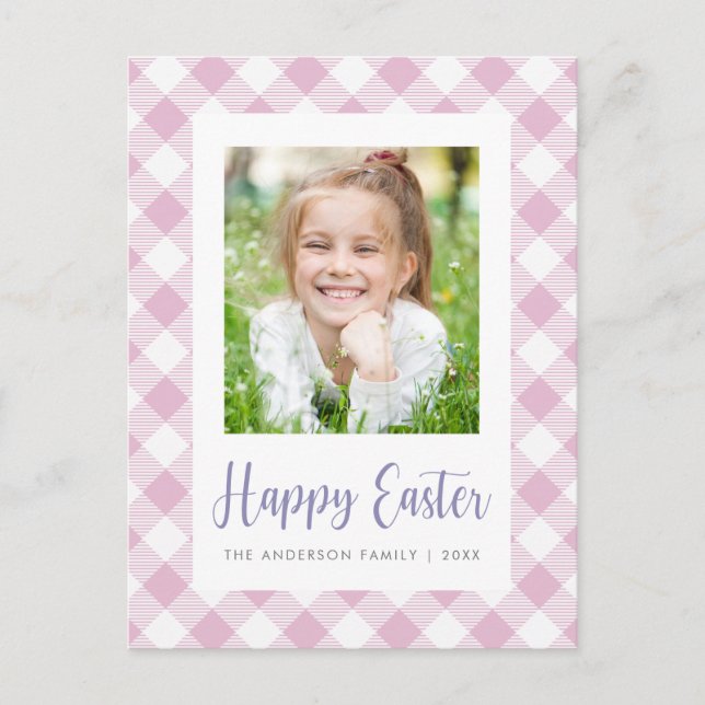 Happy Easter Photo Postcard (Front)