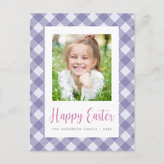 Happy Easter Photo Postcard (Front)