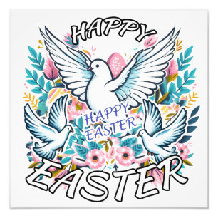 Happy Easter Photo Print