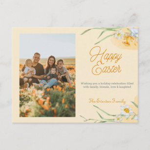 Happy Easter Picture Postcard