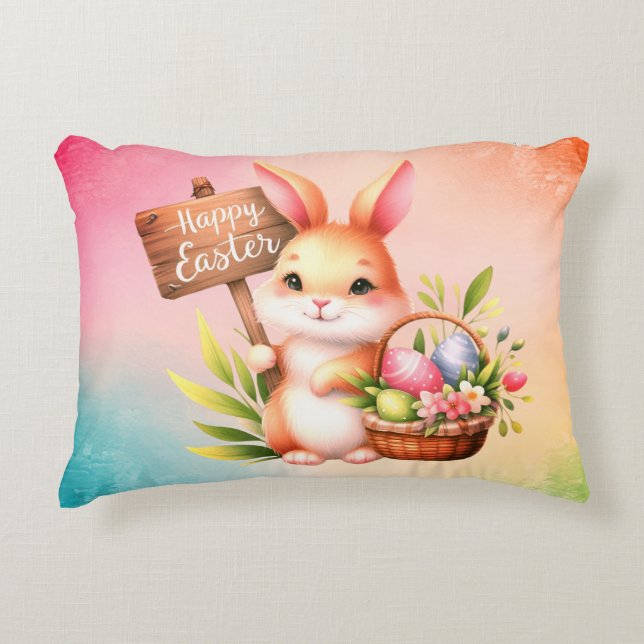 Happy Easter pillow (Front)