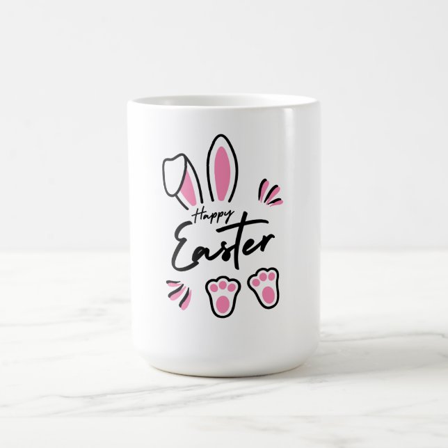Happy Easter (Pink) Coffee Mug (Center)