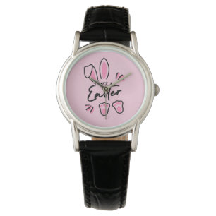 Happy Easter (Pink) Watch