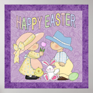 Happy Easter Poater Poster