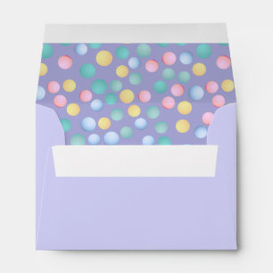 Happy Easter Polka Dots ID640 Envelope