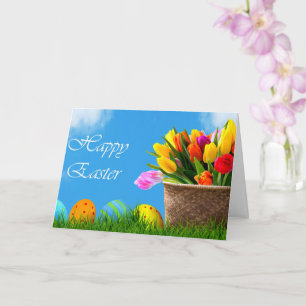 Happy Easter, popular design Card