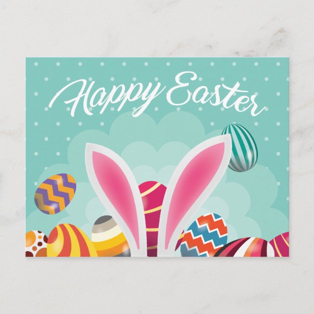 Happy Easter Postcard (Front)