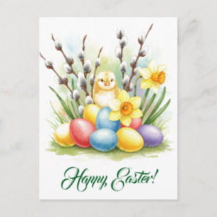 Happy Easter Postcard 