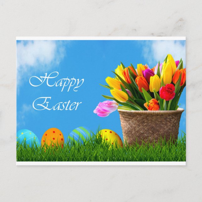 Happy Easter Postcard (Front)