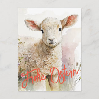 Happy Easter postcard