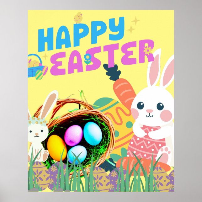 Happy Easter Poster (Front)