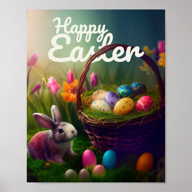 Happy Easter Poster (Front)