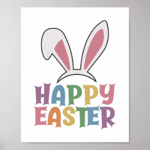 Happy Easter Poster