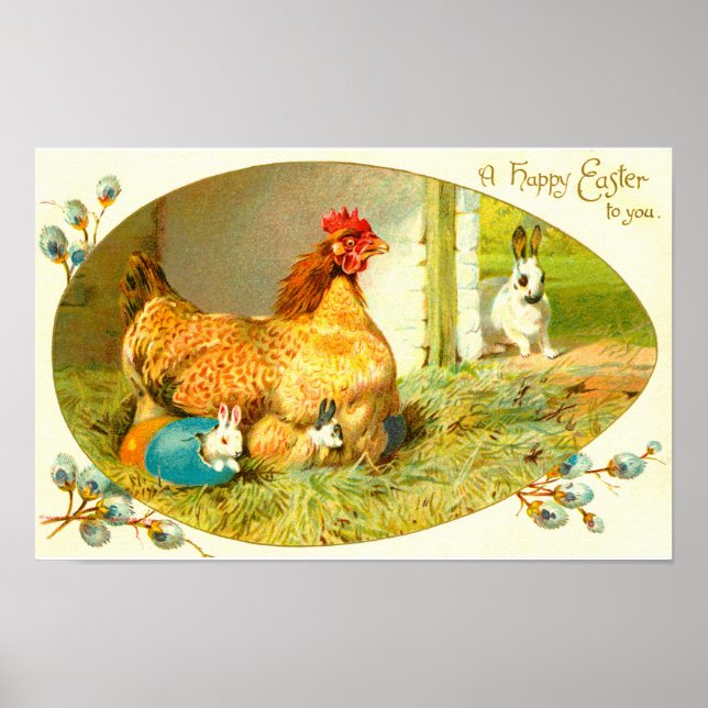 Happy Easter Poster (Front)