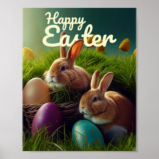 Happy Easter Poster (Front)